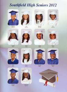 The demographic shift of the school is reflected in the 2012 yearbook.