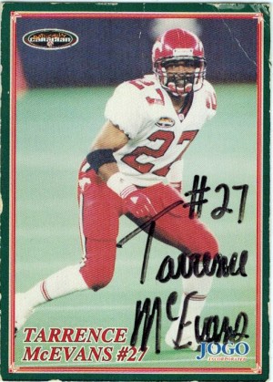 After playing football for Southfield High School and Western Michigan University, Tarrence McEvans went on to play cornerback for Calgary in the Canadian Football League. 